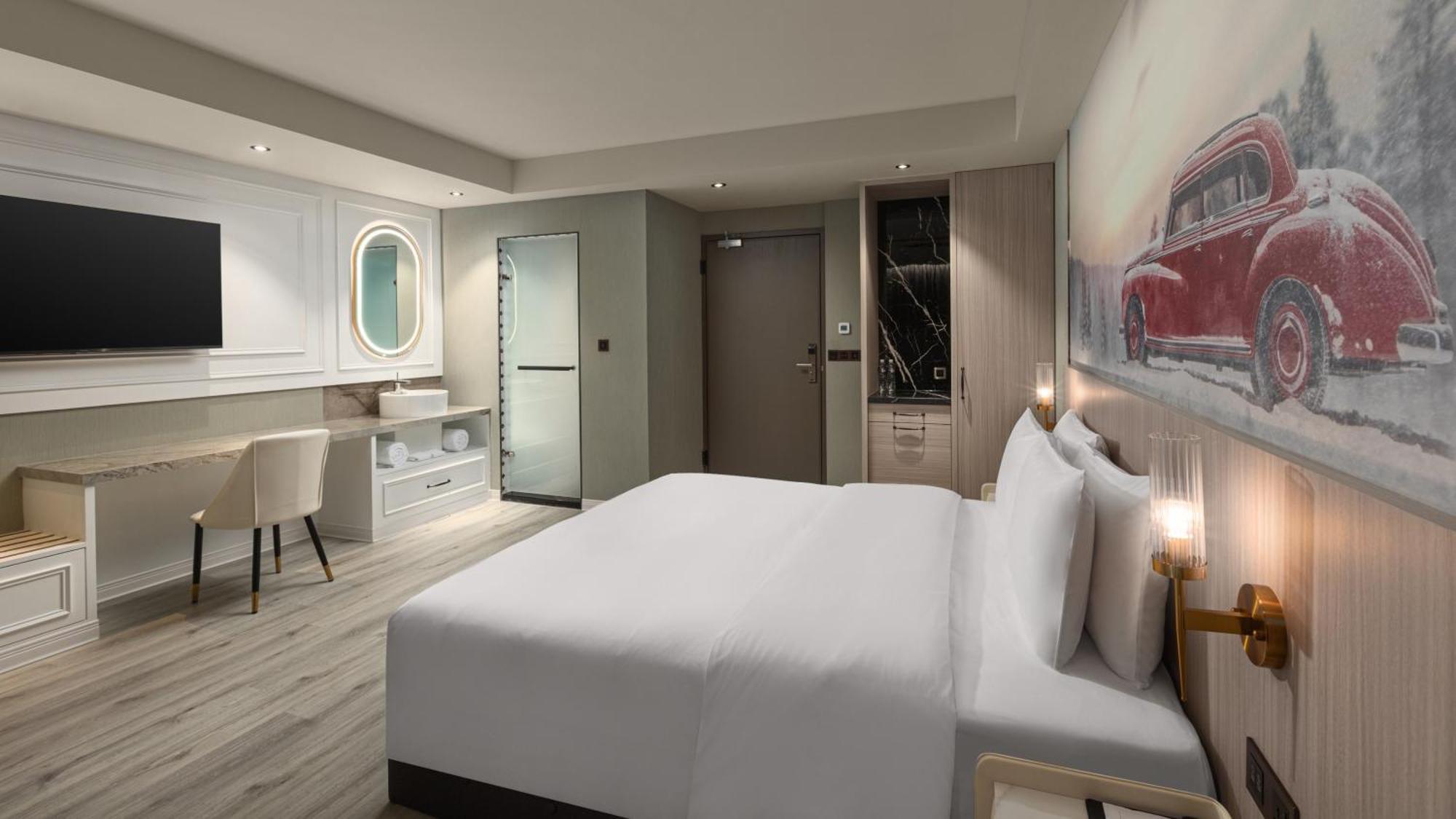Tryp By Wyndham New Taipei Linkou 新北林口爵怡溫德姆酒店機場捷運mrta9林口站 Exterior photo